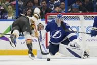 Andrei Vasilevskiy of the NHL's Tampa Bay Lightning
